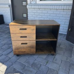 Mobile Rolling Storage Filing Cabinet 