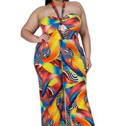 Plus Size Jumpsuits  Mini Bundle- Size 1X-3 Total Jumpsuits- For Pickup Only