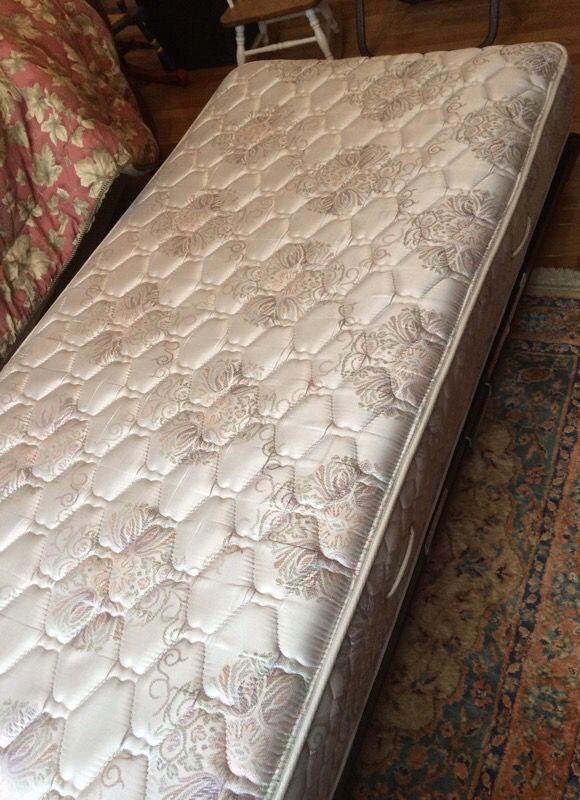 Single bed and box spring for sale