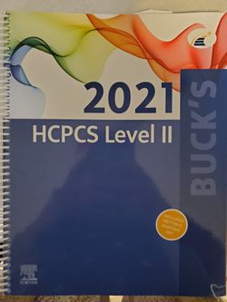 Buck's HCPCS level II 2021