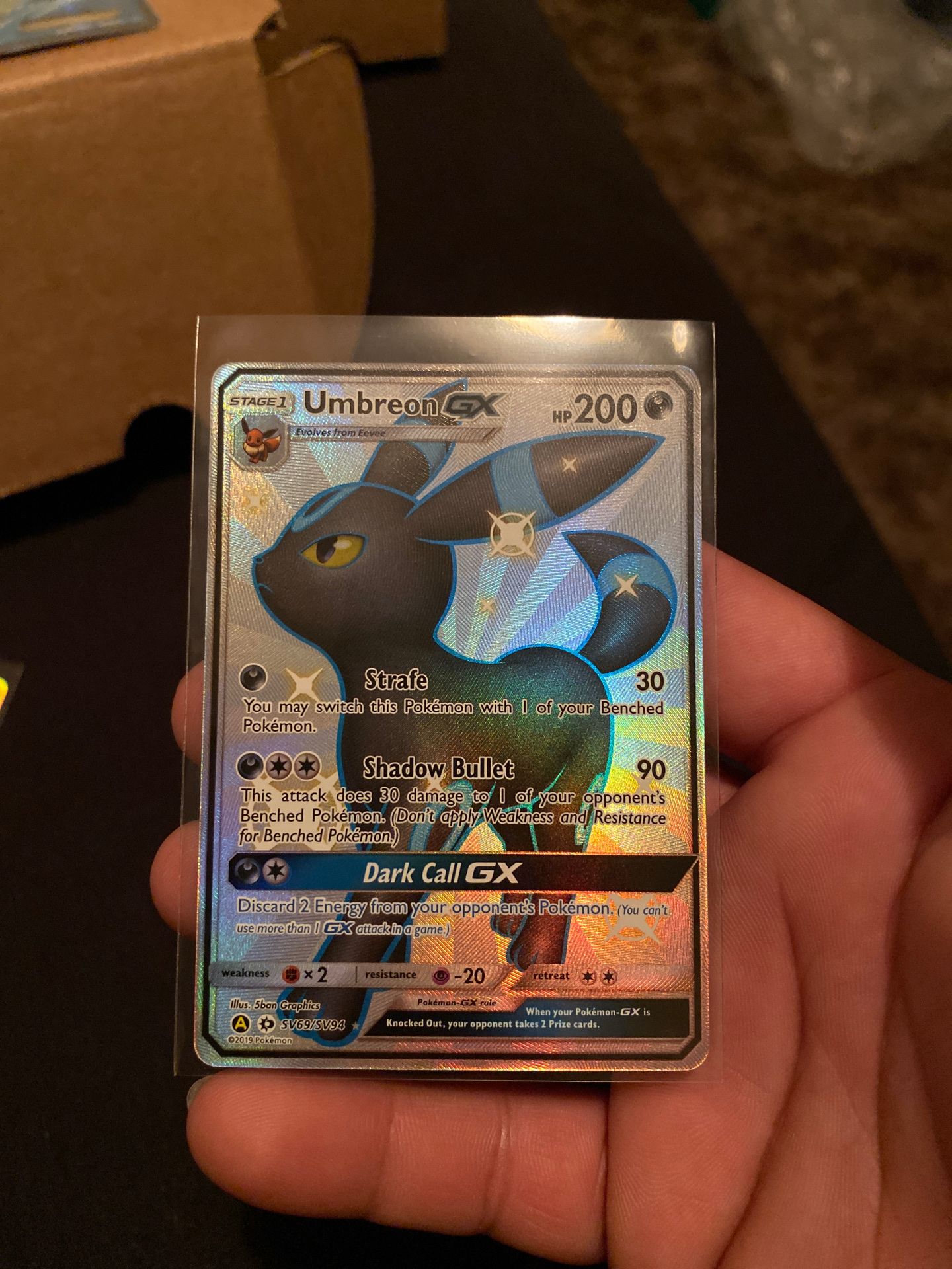 Shiny Umbreon GX