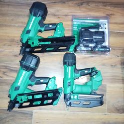 Metabo HPT brushless framers and finish nailer package $500 new