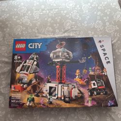 Space Base And Rocket Launch Pad Lego