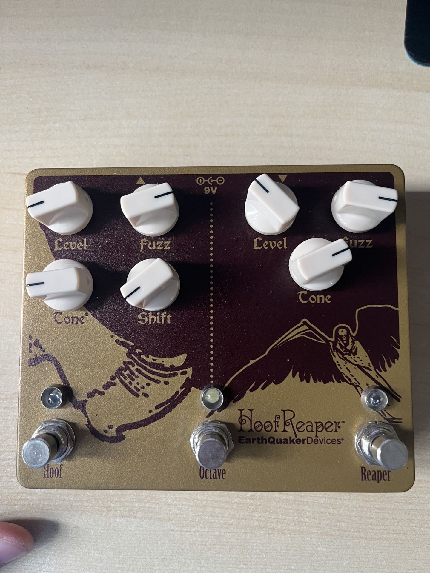 EQD Hoof Reaper Fuzz Pedal V2