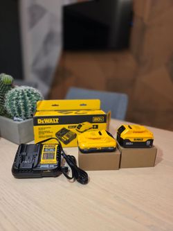 Dewalt 20V MAX Starter Kit with 4.0 Ah and 5.0 Ah Batteries and Charger - Dewalt Batteries