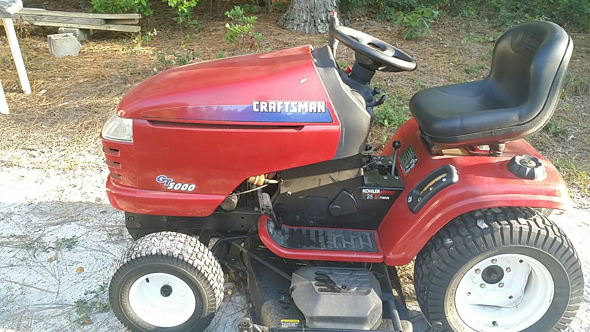 Craftsman GT 5000 , 25hp Kohler, 54 inch cut