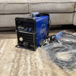 Professional Welding Machine, 6 in 1 Gas MIG/Gasless Flux Core/Spool Gun/Lift TIG/Stick Aluminum