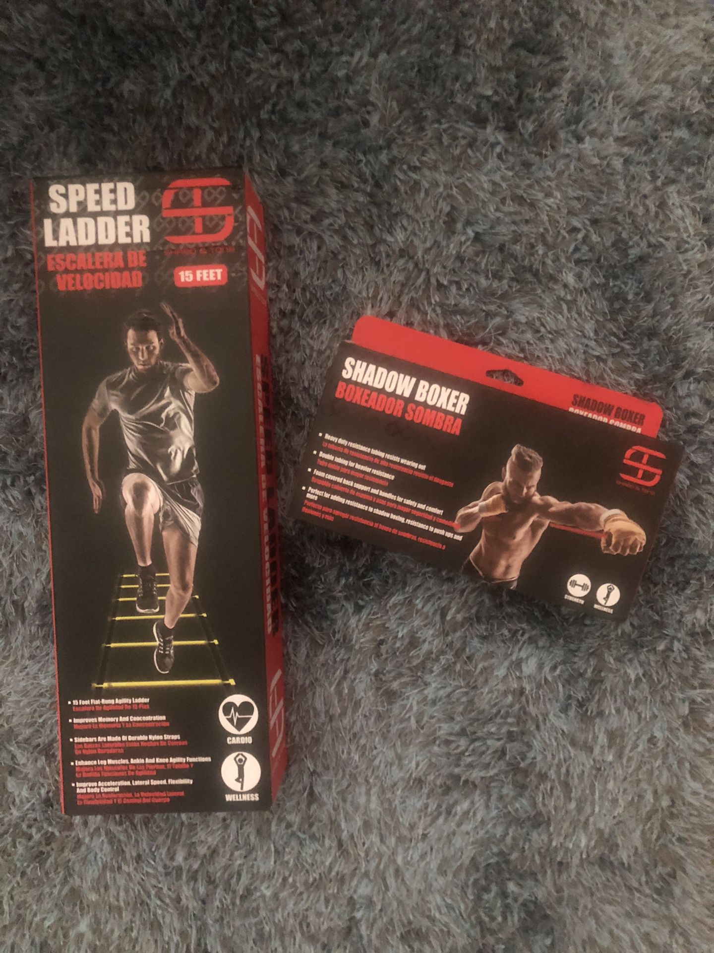 Shred &Tone Speed Ladder & Shadow Boxer Set