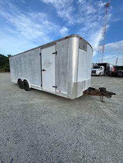 20ft enclosed trailer