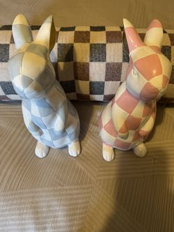 Easter Checkered Bunnies