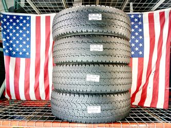 ✅ 4 Used Tires LT275/70R18 FIRESTONE TRANSFORCE A/T2 275/70R18 ALL SEASON TRUCK TYRES 275 70 18