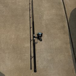 Penn carnage ii 8’ spinning rod w/ pursuit iv 4000 reel