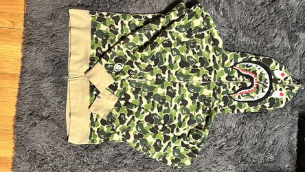 Bape Hoodie ABC Camo Green