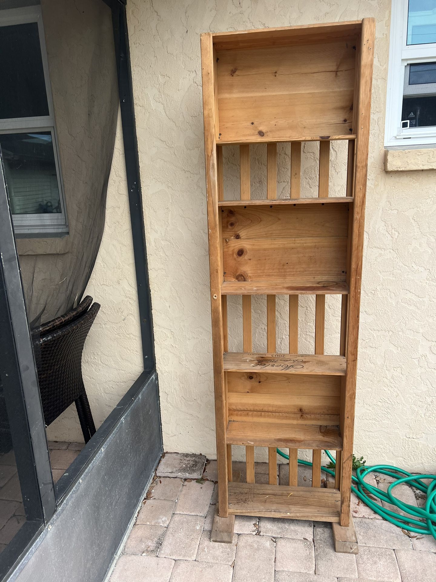 Wooden Shelf  Bookcase 