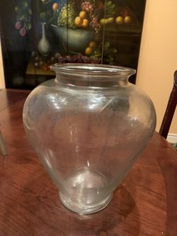 Large flower vase