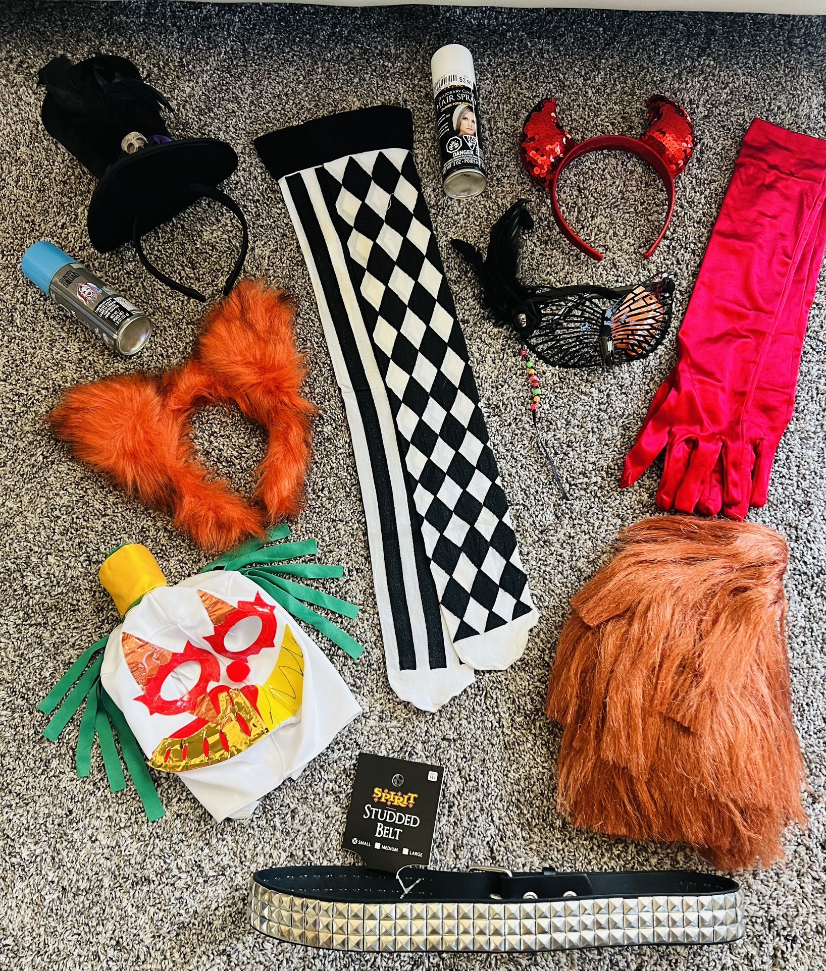 11 Piece Costume Accessories
