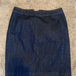 Jean Skirt -size 14p