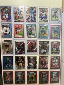 Football card lot 271 cards