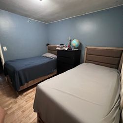 Twin XL Bed Frame And Mattress 