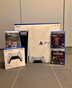 Brand New Sony Huge Disc Bundle Games + Controller
