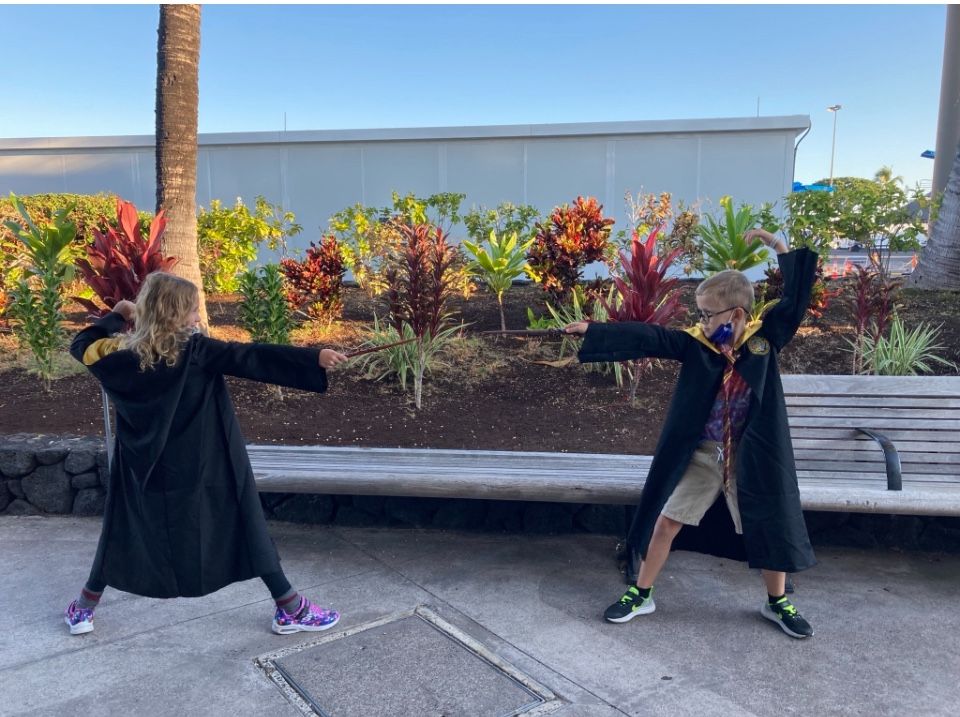 Costume, Hogwarts Robe, Gryffindor Tie, 1 HP Glasses