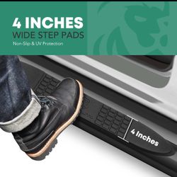 Steel Oval Straight Side Step 