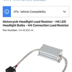 Super Bright LEDs Load Resister H4-RL650-1 OBO