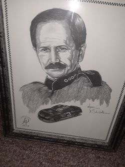 Dale Earnhardt Senior Photo Art