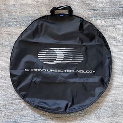 Pre- Owned Shimano Wheel Technology Wheel Bag Cover Black SM-WB 11 MD