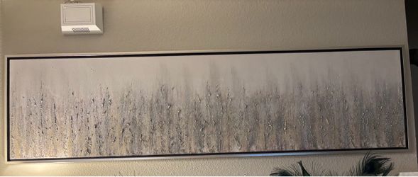 Large Abstract Textured Canvas Wall Art