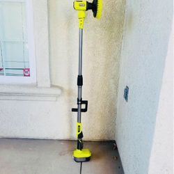 RYOBI ONE+ 18V Cordless Telescoping Power Scrubber Extends up to 51 inches  (Tool Only) New