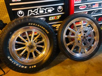 Vintage motorcycle rims