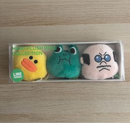 LINE FRIENDS Head Plush Doll Collection