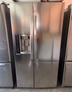 LG Stainless Steel Refrigerator And Freezer