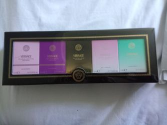 5 - PC versace perfume set