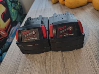 Milwaukee batteries xc5.0