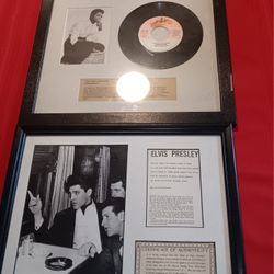 Collectable Wall Pictures JAMES BROWN/ELVIS