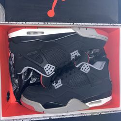 Jordan 4 Bred Size 9 
