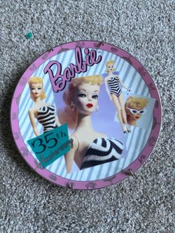 Barbie collectors plates