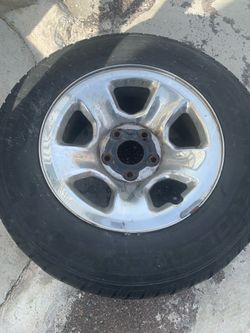 Tire and rim