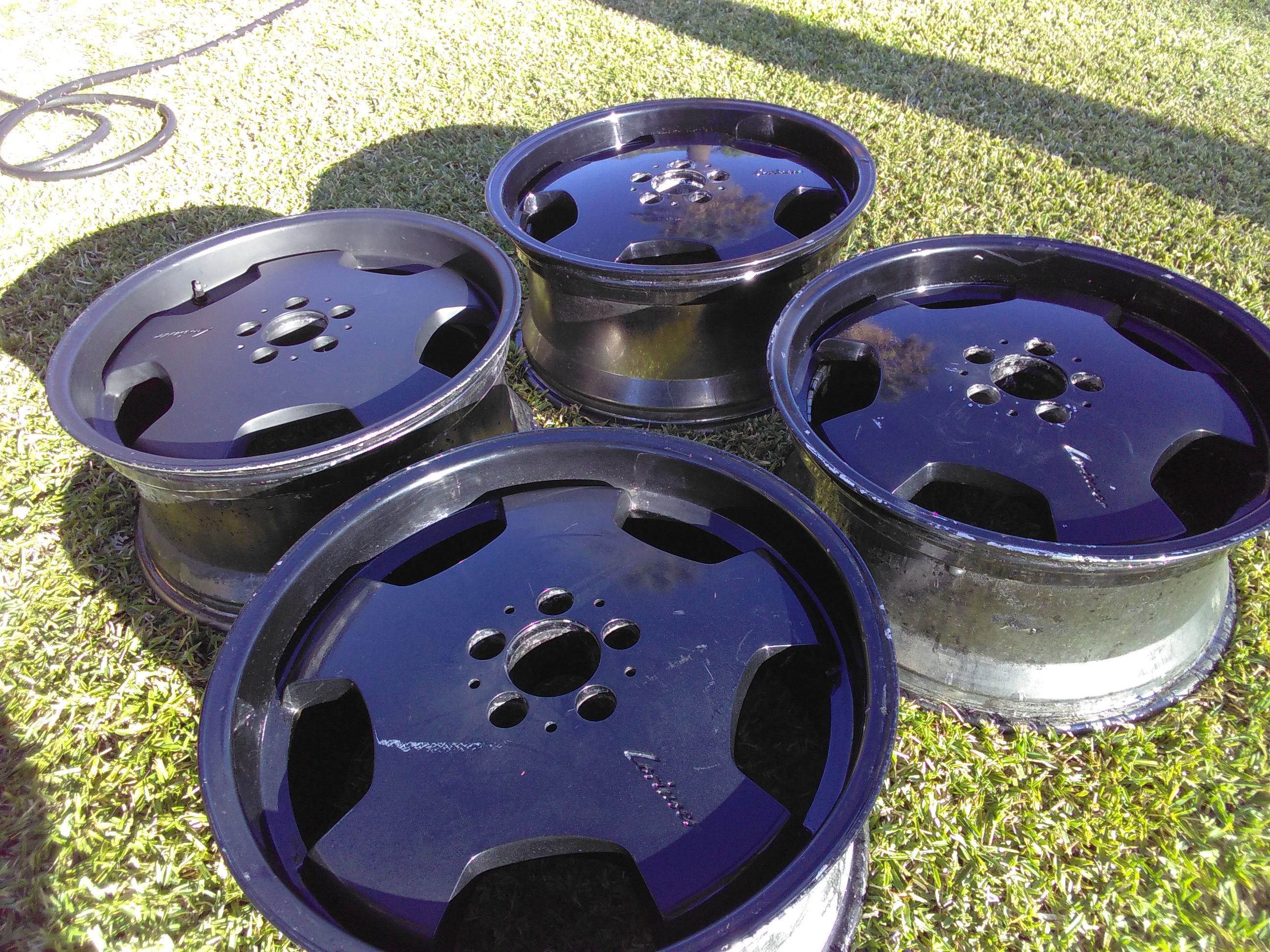 Mercedes Benz Lorinser AMG Borbet 5x112 19x9 Wheels Rims Rines set of four