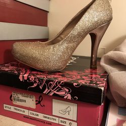 Bronze heels