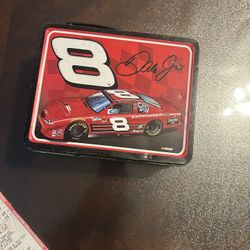 Dale Earnhardt JR  #8  Lunch Box Square Tin NASCAR