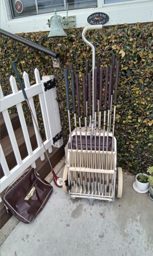 Antique Ladies Golf Set