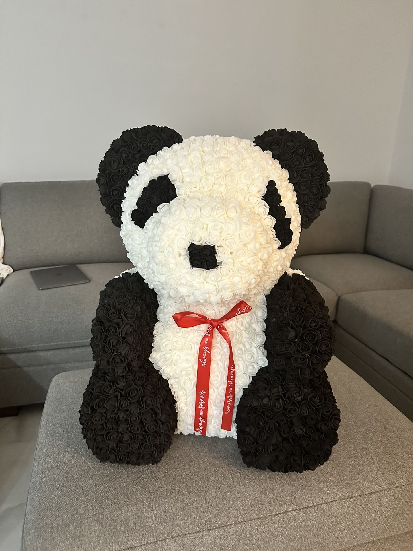 Giant Rose Panda Bear