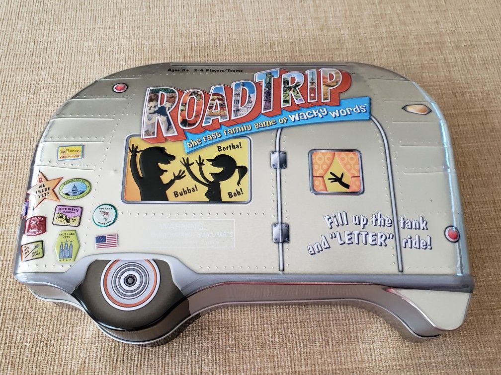 Road Trip Fast Family Board Game Of Wacky Words - 2010 Daddy-O New Sealed