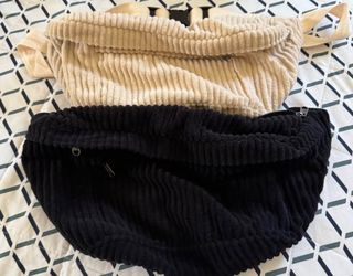 Corduroy purses