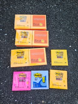 22 packs Post-It Pop-up Notes
