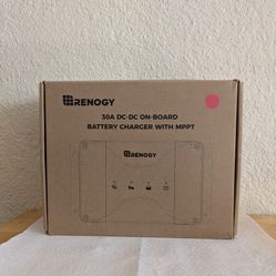 Renogy. 30A DC-DC On-board Battery Charger With MPPT