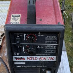 Lincoln Weld Pak 100 Flux Core Welder